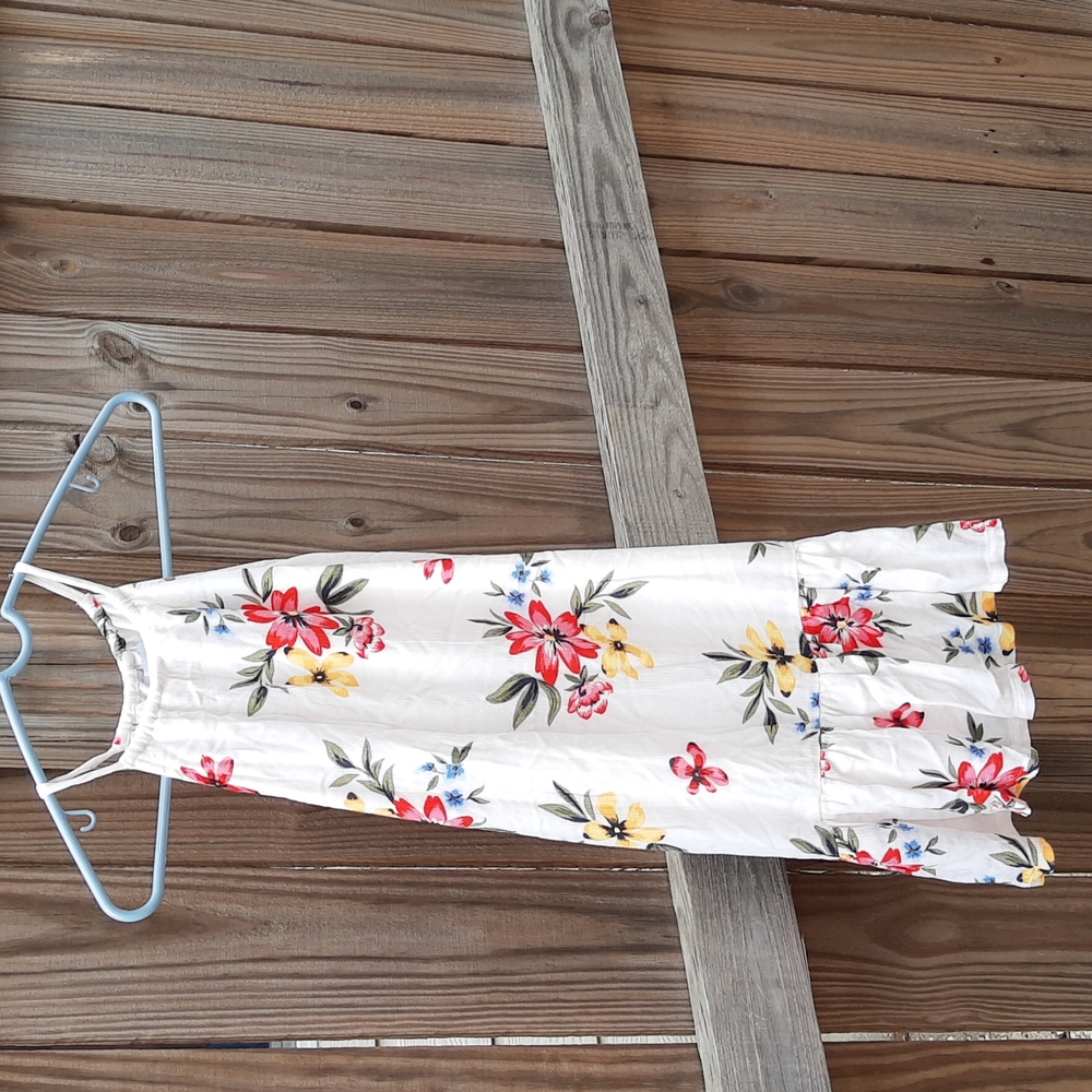 Old Navy girls sleeveless dress, size M (8)